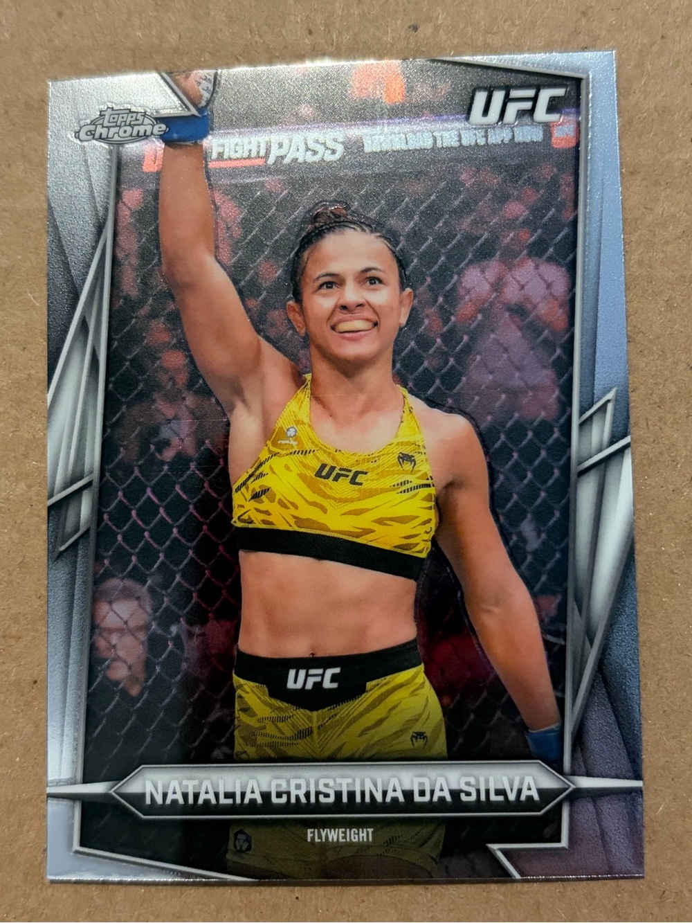 Natalia Christina Da Silva 2026 Topps Chrome MMA UFC Card